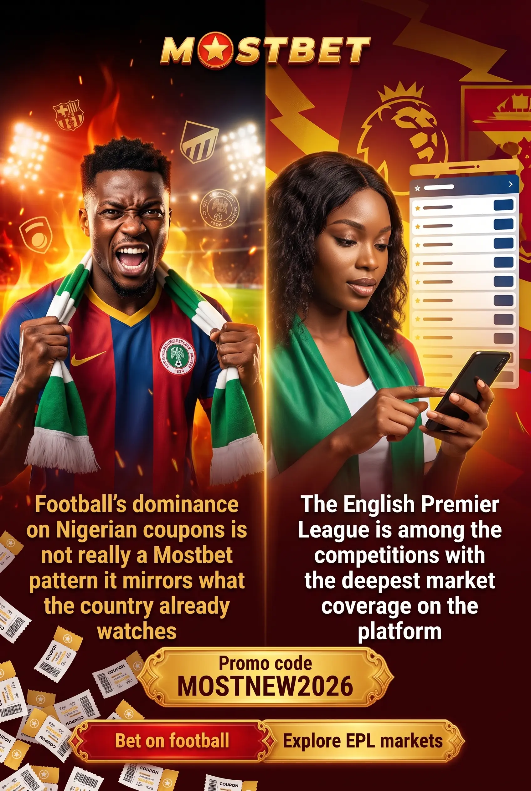 Football betting popularity in Nigeria